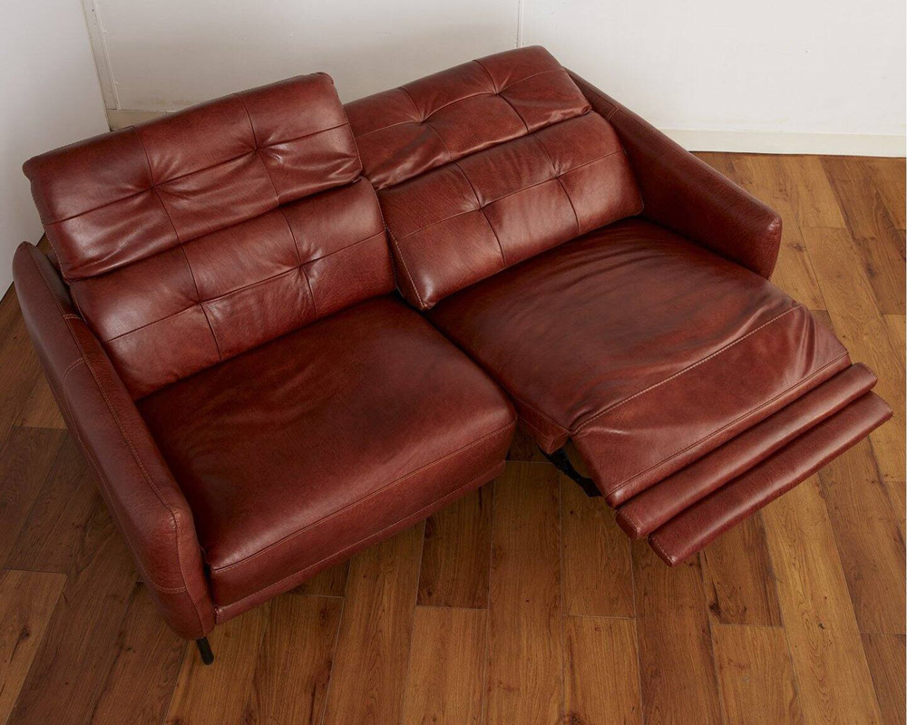 journal standard Furniture | SHEFFIELD RECLINING SOFA LEATHER RB 2nd �����ե�����ɥꥯ�饤�˥󥰥��ե� �쥶����å��֥饦��