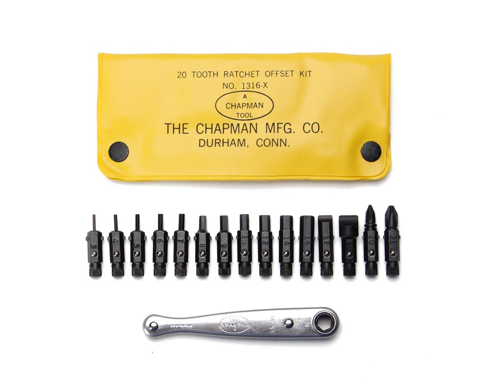 The Chapman MFG Co | CHAPMAN Offset Screwdriver KIT ���ե��åȥ�����塼�ɥ饤�С����å�