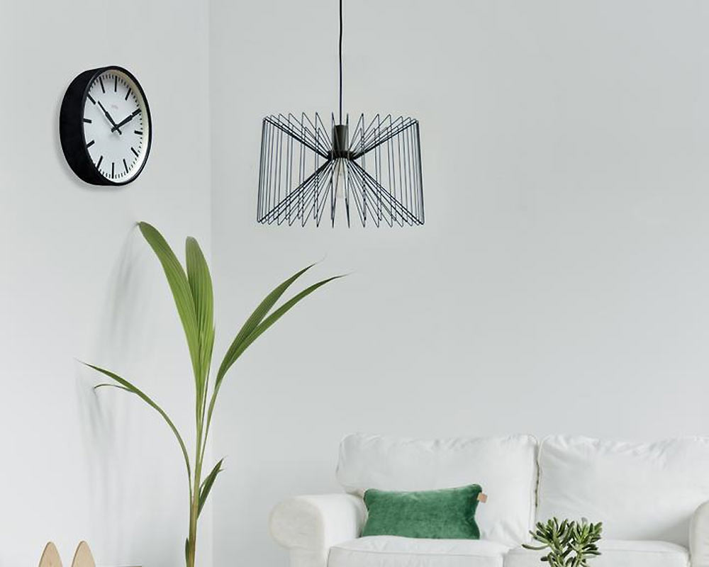 CLOUDNOLA | Factory Black Station Clock �ե����ȥ꡼���ơ�����󥯥��å�