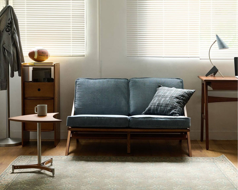 journal standard Furniture | GHENT SOFA 2P corduroy [2color] ヘント ソファ ジョーデュロイ | コンパクトソファ
