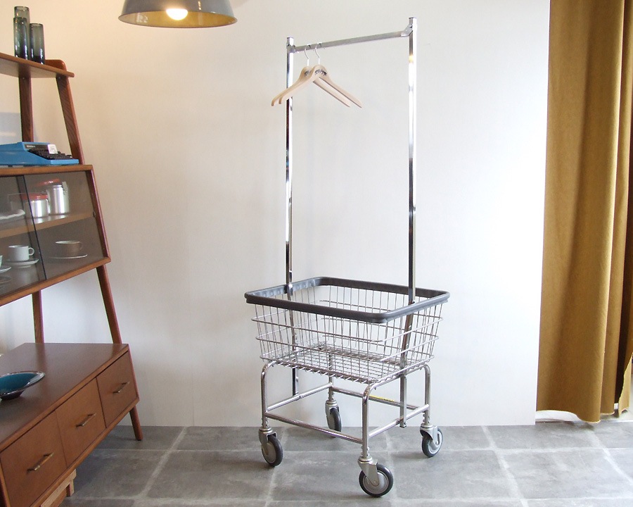 R&Bワイヤープロダクツ｜R&B Wire Products USA LAUNDRY CART Double Pole ランドリーカート