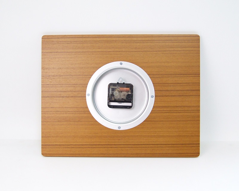 SAITO WOOD | Wall Clock Teak grain �ץ饤���å� �������륯���å� ������