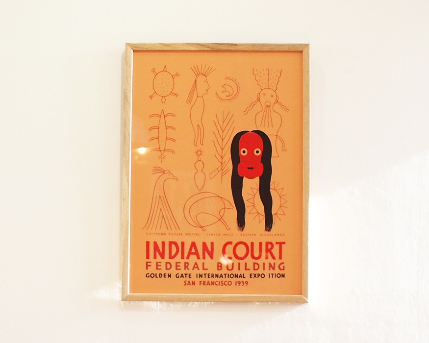 THE DYBDAHL  | Indian Court Print ��1220�� ����ǥ����󥳡��ȥץ��� �ե졼����