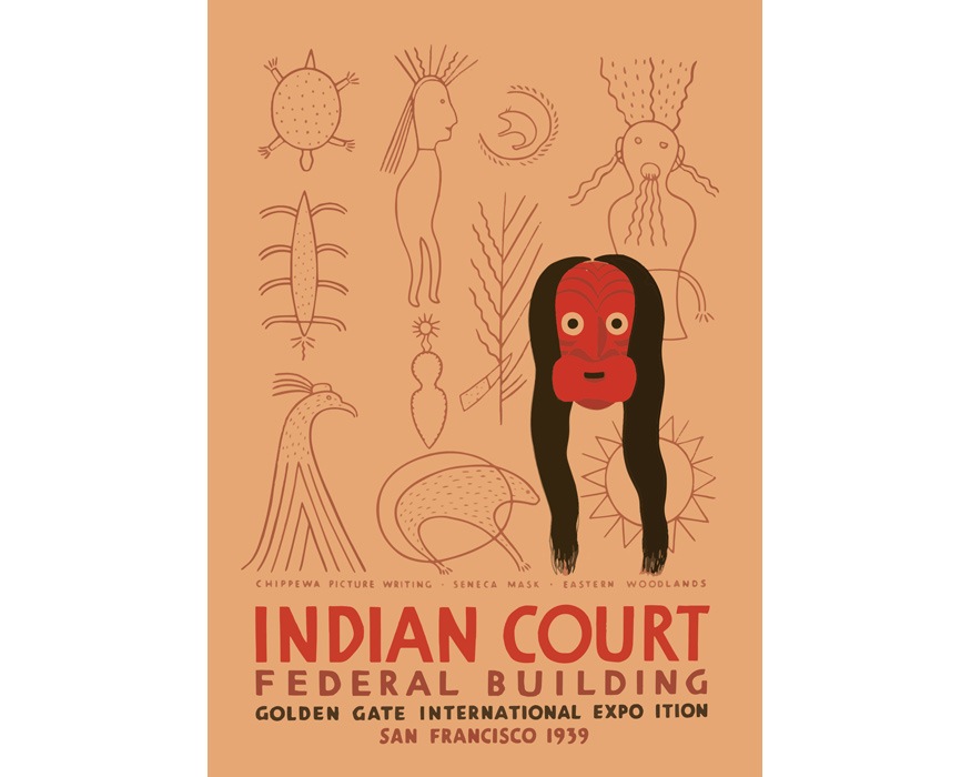 THE DYBDAHL  | Indian Court Print ��1220�� ����ǥ����󥳡��ȥץ��� �ե졼����