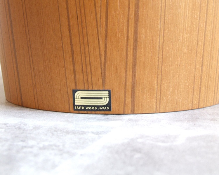 SAITO WOOD | Paper Basket 903/M Teak grain ڡѡХå 