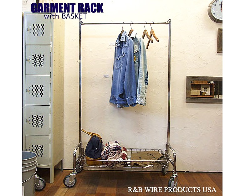 R&B Wire Products USA | GARMENT RACK with SHELF [2size] ȥå