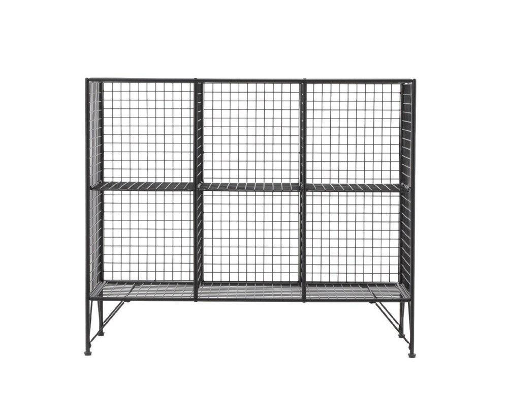 journal standard Furniture | PAXTON MESH RACK 6GRID_WIDE �ѥ����ȥ��å����å� 6����åɥ磻��