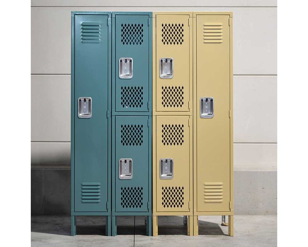LYON | 18" LYON RECESSED HANDLE LOCKER-2TIER [4color] 18����� �ꥻ���ϥ�ɥ���å���2�ƥ���