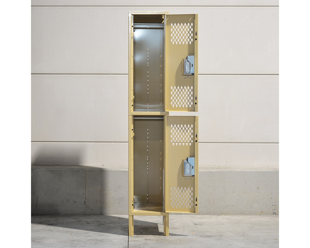 LYON | 18" LYON RECESSED HANDLE LOCKER-2TIER [4color] 18����� �ꥻ���ϥ�ɥ���å���2�ƥ���