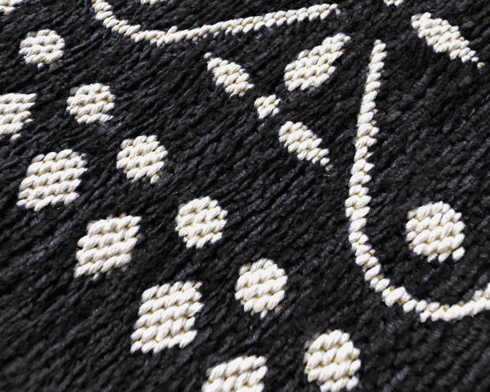 DETAIL | Cross Bandana Rug Black [4size] �������Х���ʥ饰 �֥�å�