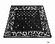 DETAIL | Cross Bandana Rug Black [4size] クロスバンダナラグ ブラック