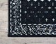 DETAIL | Cross Bandana Rug Black [4size] �������Х���ʥ饰 �֥�å�