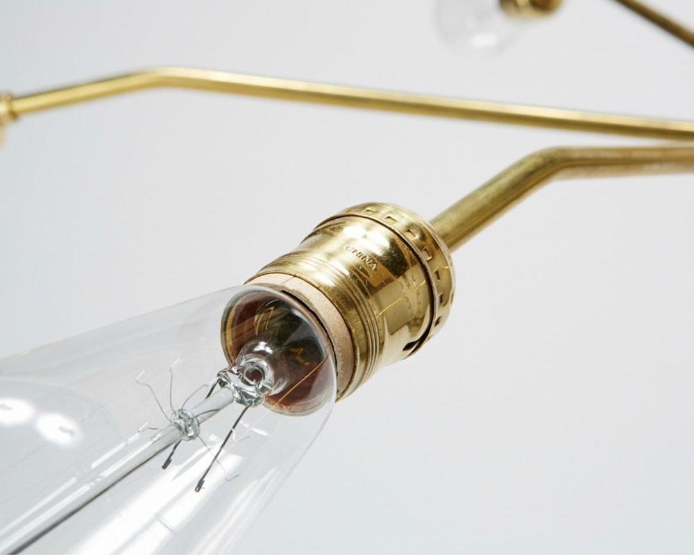 ACME Furniture | Solid Brass Lamp Long 5ARM åɥ֥饹 5
