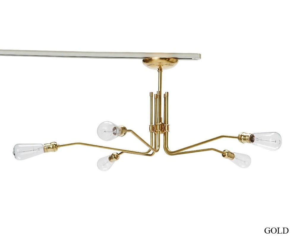 ACME Furniture | Solid Brass Lamp Long 5ARM åɥ֥饹 5