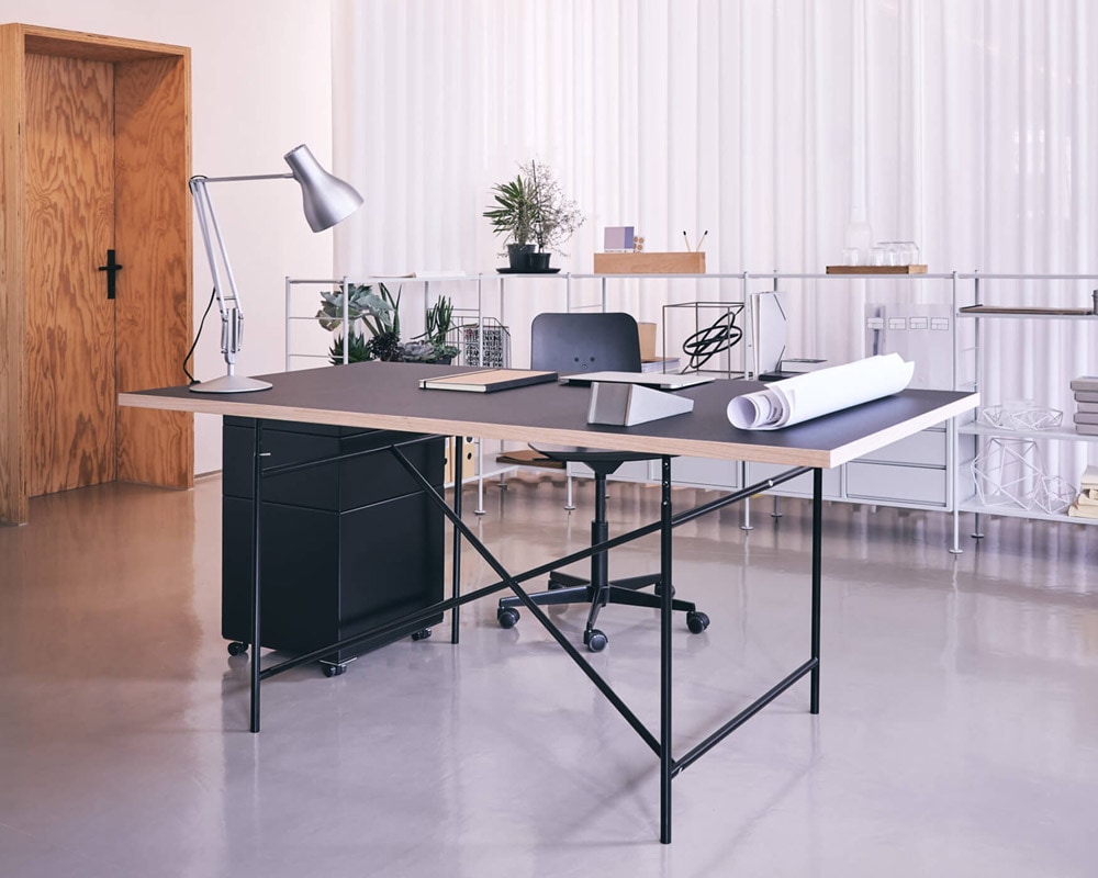RICHARD LAMPERT | Eiermann Table W1200 Black [4color] ���������ޥ�ơ��֥� ��Υꥦ�� �֥�å�