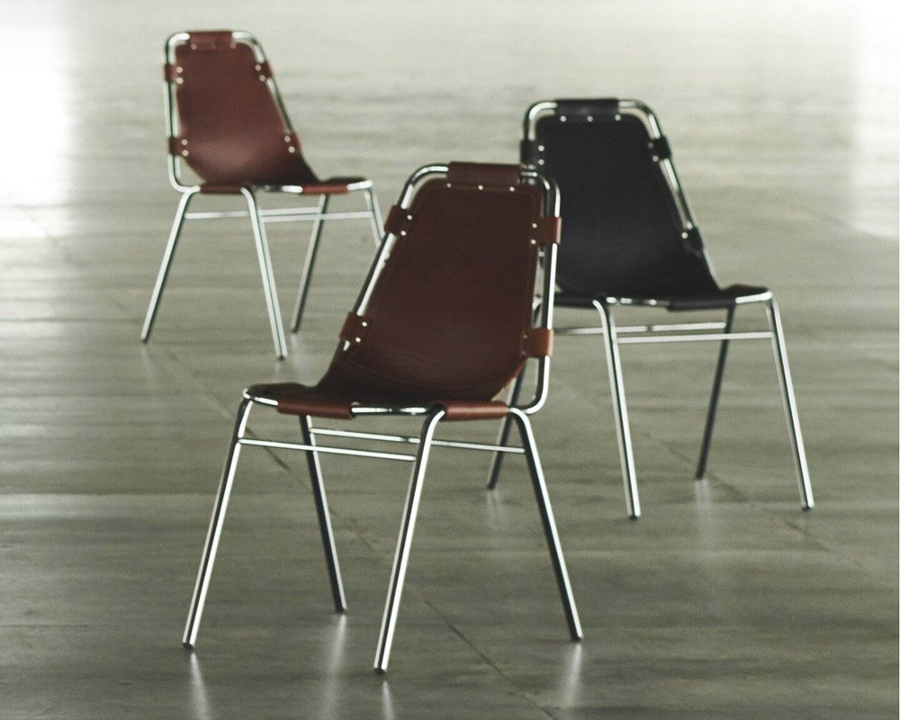 OUTLET | SYOTYL | LC-01 Les Arcs Chair Black �쥶�륯������ �֥�å�