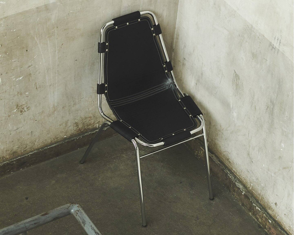OUTLET | SYOTYL | LC-01 Les Arcs Chair Black �쥶�륯������ �֥�å�