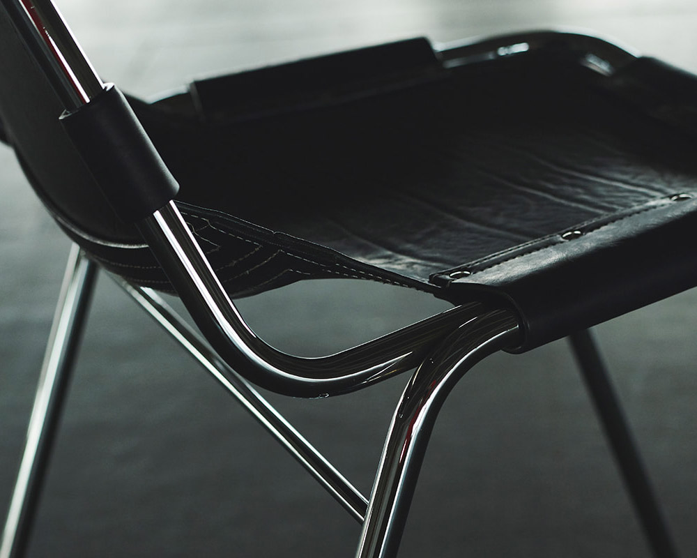 OUTLET | SYOTYL | LC-01 Les Arcs Chair Black �쥶�륯������ �֥�å�