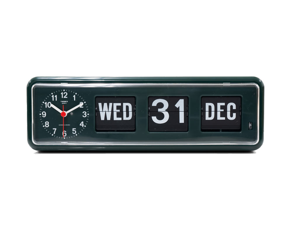 TWEMCO | Calender Clock BQ-38 Limited D.Green ȥBQ-38 ꡼