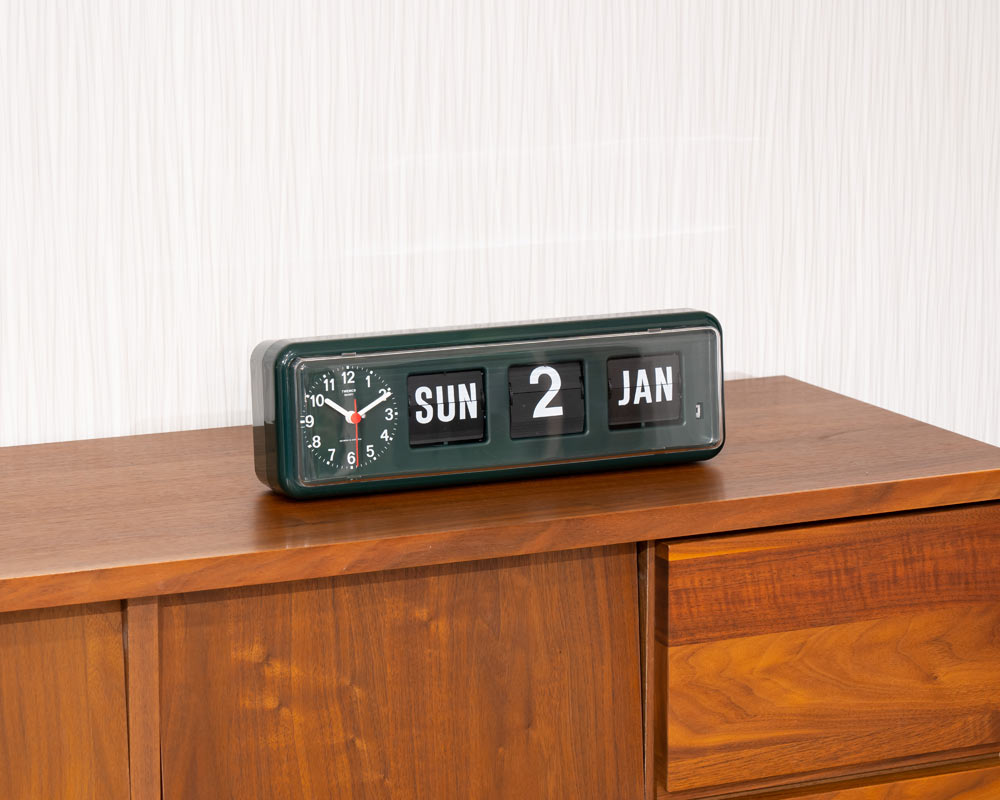 TWEMCO | Calender Clock BQ-38 Limited D.Green ȥBQ-38 ꡼