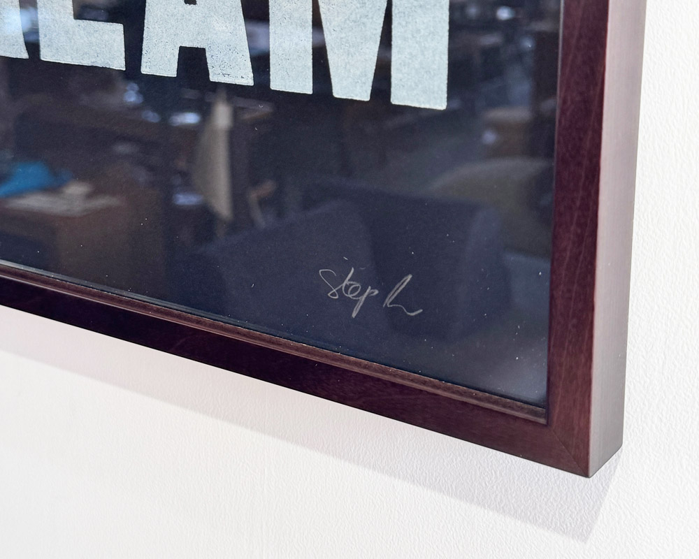 A TWO PIPE PROBLEM LETTERPRESS | WAKE UP AND DREAM POSTER �����������åץ���ɥɥ꡼�� �ݥ�����