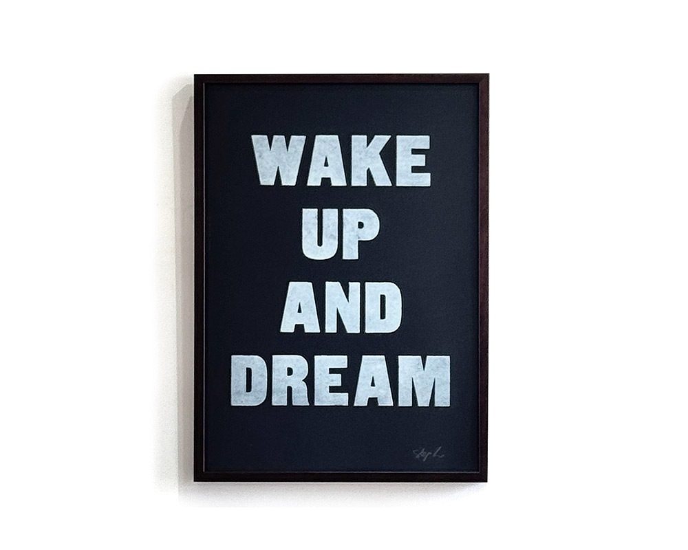 A TWO PIPE PROBLEM LETTERPRESS | WAKE UP AND DREAM POSTER �����������åץ���ɥɥ꡼�� �ݥ�����