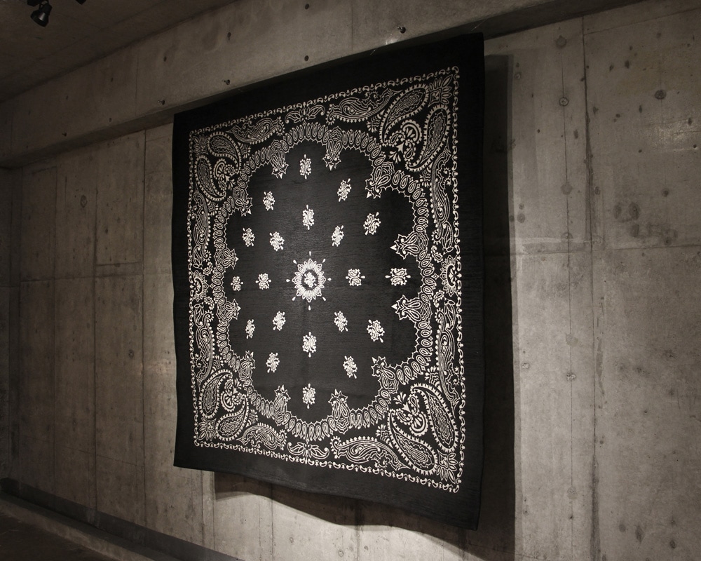 DETAIL | Paisley Bandana Rug Black [3size] ڥ꡼Хʥ饰 ֥å