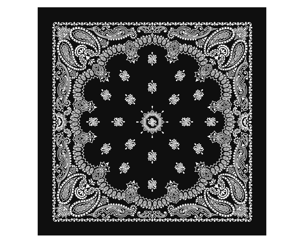 DETAIL | Paisley Bandana Rug Black [3size] ڥ꡼Хʥ饰 ֥å