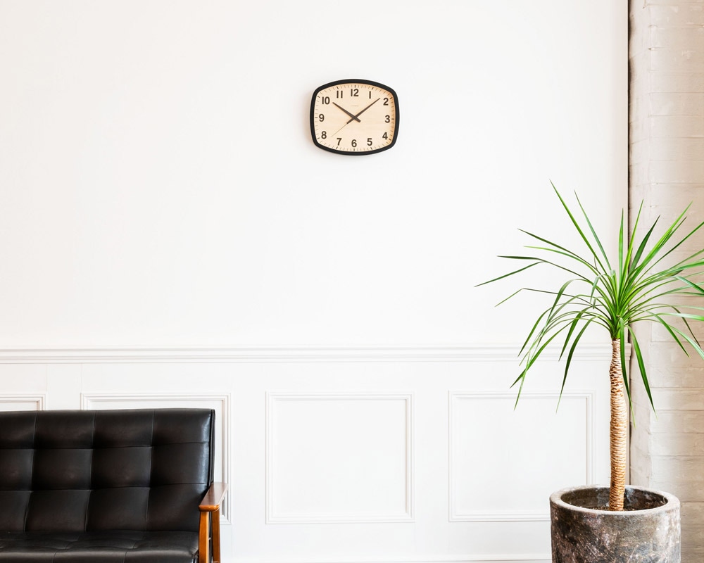 CHAMBRE | R-SQUARE BLACK CLOCK �����륹�������֥�å� ���Ȼ���