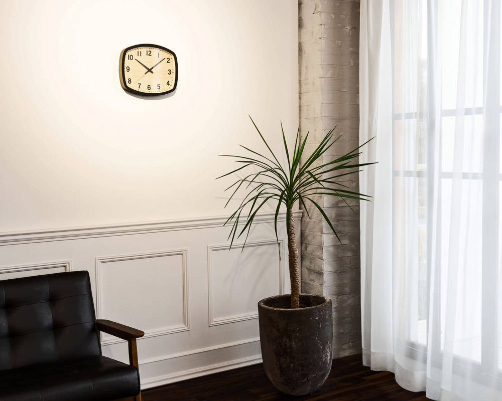 CHAMBRE | R-SQUARE BLACK CLOCK �����륹�������֥�å� ���Ȼ���