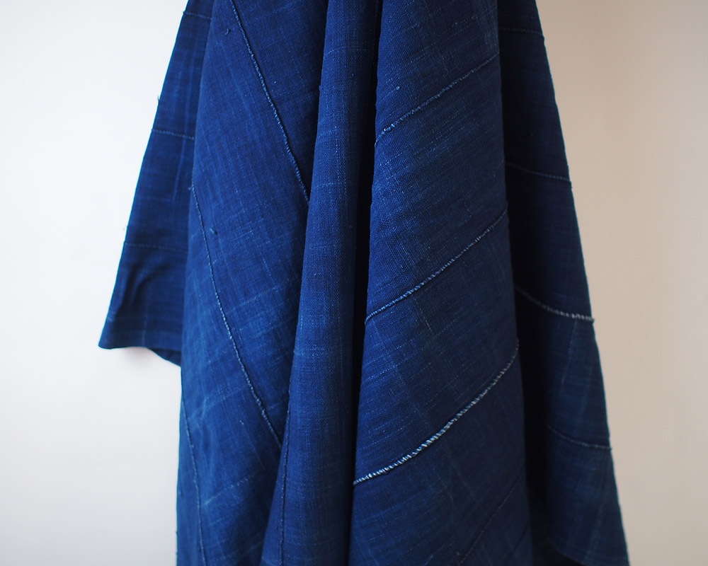 GAIJIN MADE | AFRICAN ANTIQUE INDIGO FABRIC ���եꥫ�󥤥�ǥ����ե��֥�å�