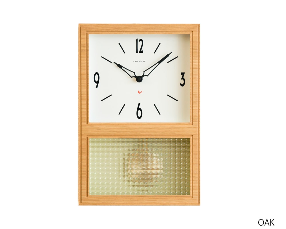 CHAMBRE | GLASS PENDULUM CLOCK [2color] 饹ڥǥ९å/һ