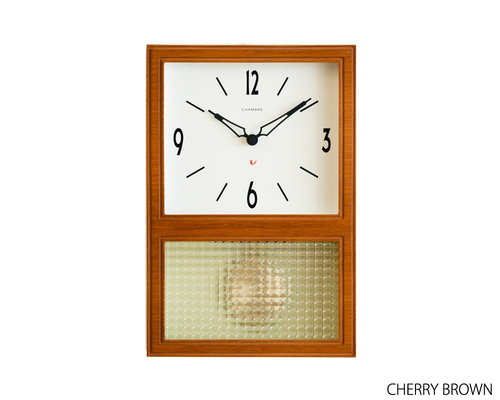 CHAMBRE | GLASS PENDULUM CLOCK [2color] 饹ڥǥ९å/һ