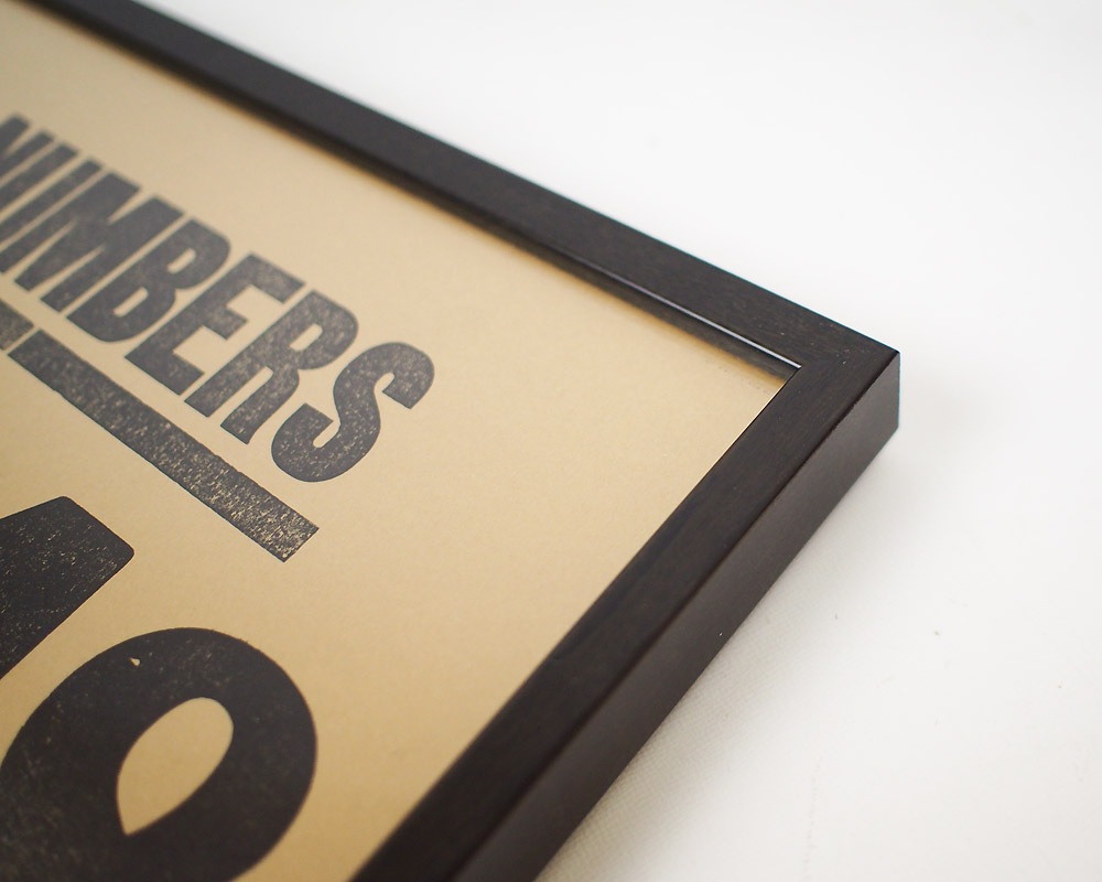 A TWO PIPE PROBLEM LETTERPRESS | BIG NUMBERS POSTER �ӥå��ʥ�С��ݥ�����