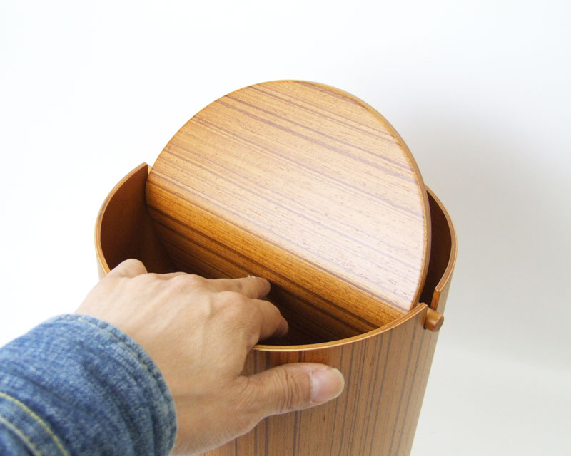 SAITO WOOD | Paper Basket 952A Teak grain �ڡ��ѡ��Х����åȳ��դ� 952A ������