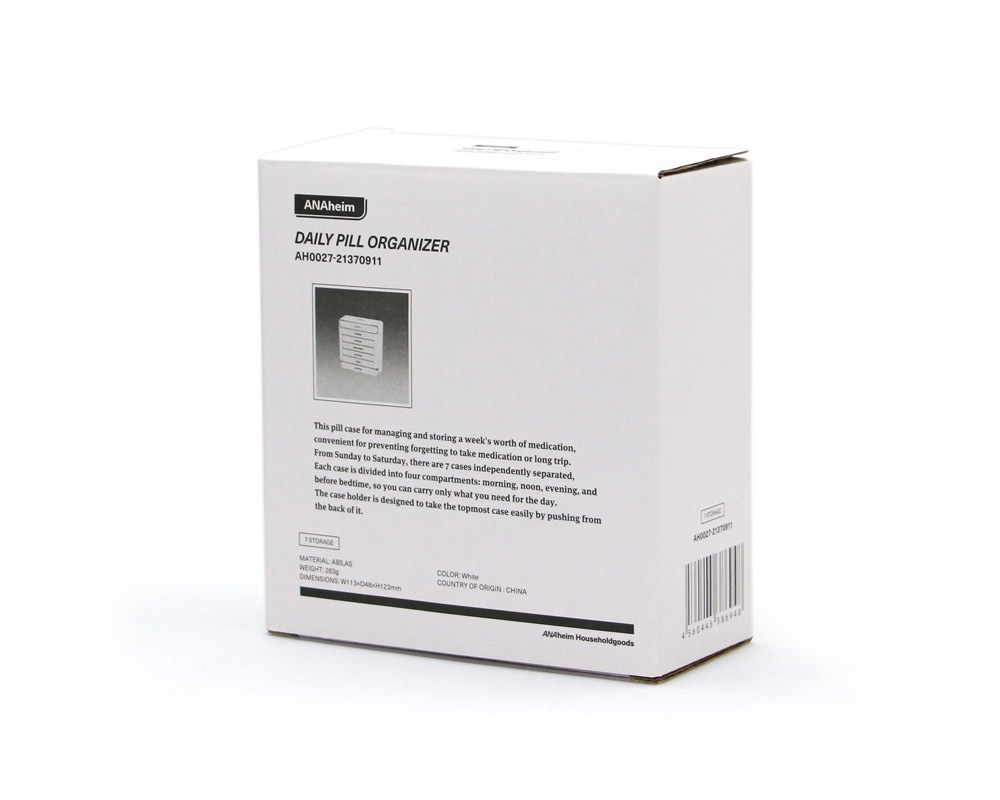 ANAheim |  Daily Pill Organizer ���ʥϥ��� �ǥ��꡼ �ԥ� �������ʥ�����