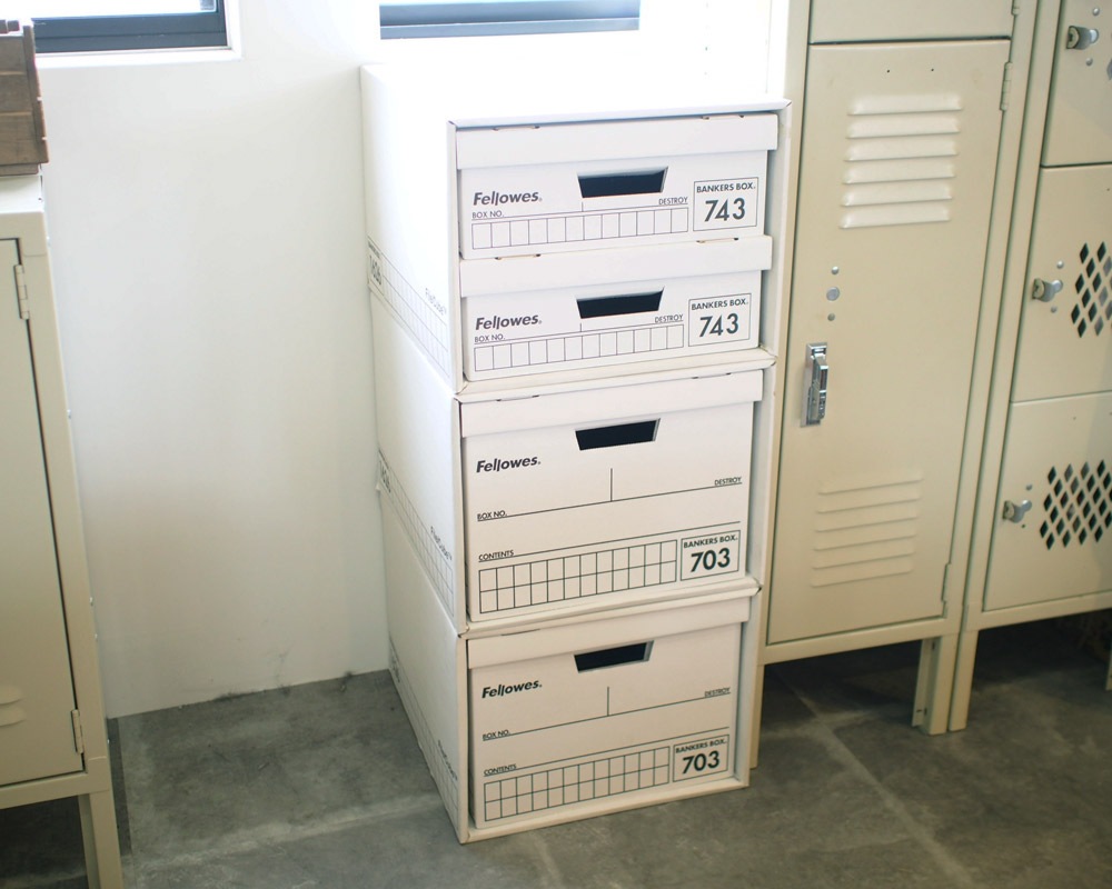 FELLOWS | Bankers Box 703/743/File Cube 3-PACK ե Х󥫡ܥå/ե륭塼