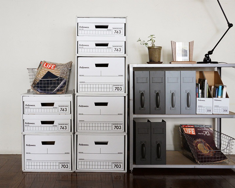 FELLOWS | Bankers Box 703/743/File Cube 3-PACK ե Х󥫡ܥå/ե륭塼