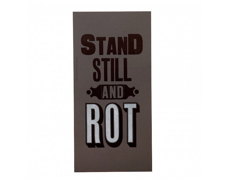 A TWO PIPE PROBLEM LETTERPRESS | STAND STILL AND LOT POSTER ɥƥ ݥ