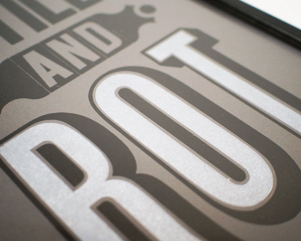 A TWO PIPE PROBLEM LETTERPRESS | STAND STILL AND LOT POSTER ɥƥ ݥ