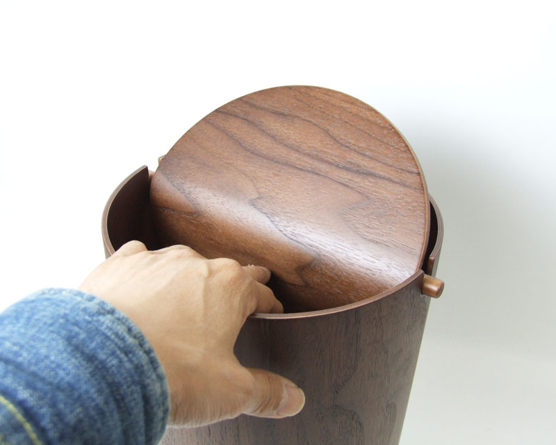 SAITO WOOD | Paper Basket 952A Walnut �ڡ��ѡ��Х����åȳ��դ� 952A ��������ʥå�