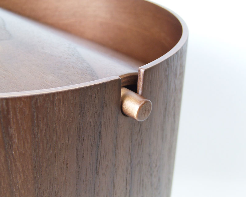 SAITO WOOD | Paper Basket 952A Walnut �ڡ��ѡ��Х����åȳ��դ� 952A ��������ʥå�