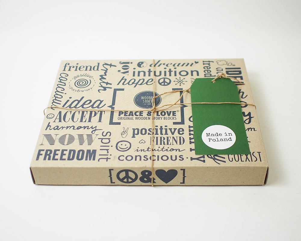 Wooden Story | Peace & Love Block (29pcs)  ԡ&֥֡å/Ѥ