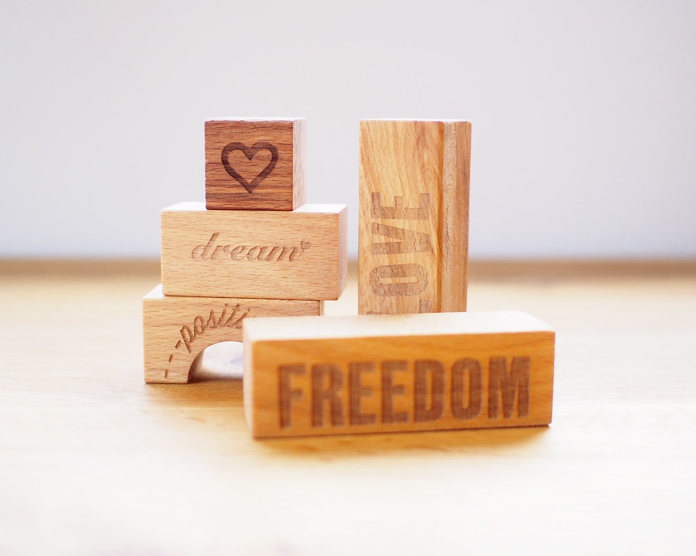 Wooden Story | Peace & Love Block (29pcs)  ԡ&֥֡å/Ѥ