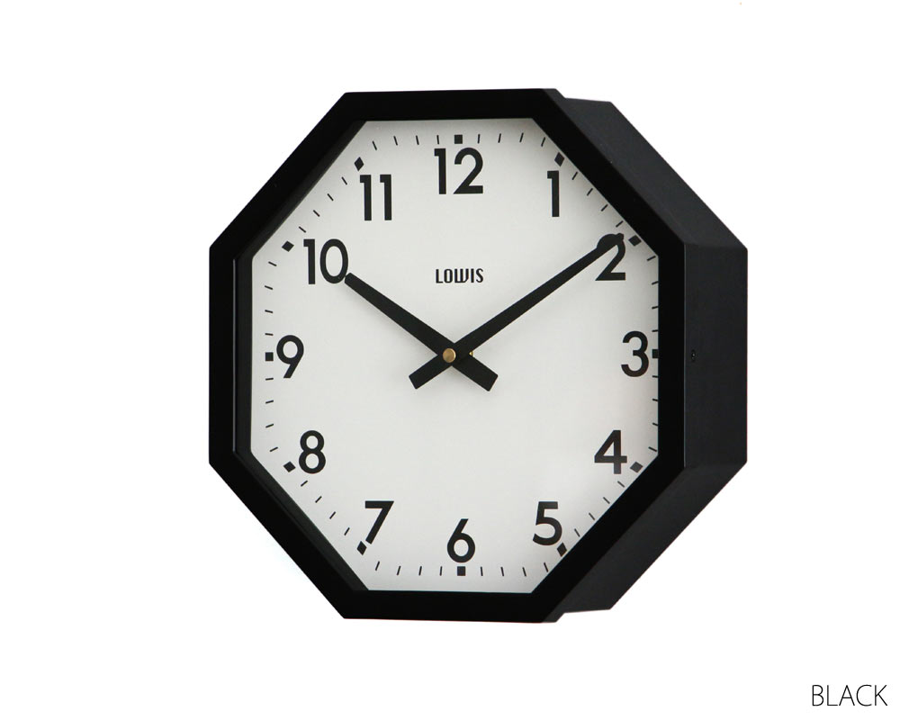 Lowis Industry | Lowis Octagon Clock [2color] 륤󥯥å