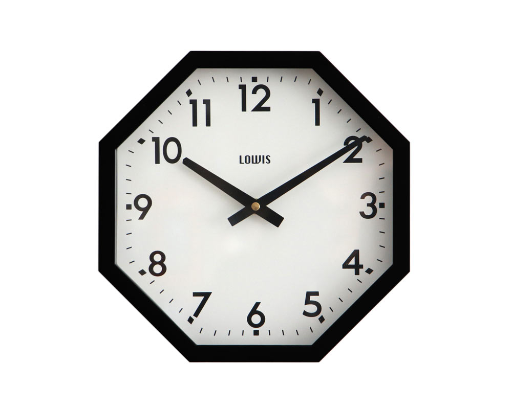 Lowis Industry | Lowis Octagon Clock [2color] 륤󥯥å