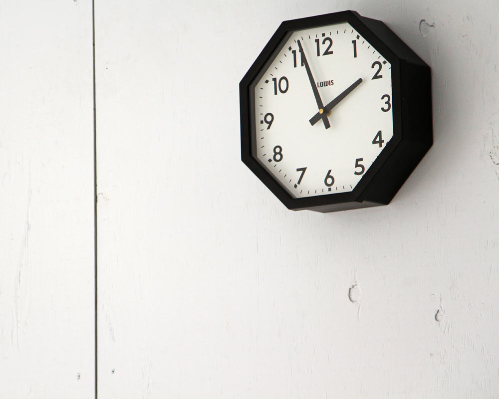 Lowis Industry | Lowis Octagon Clock [2color] 륤󥯥å