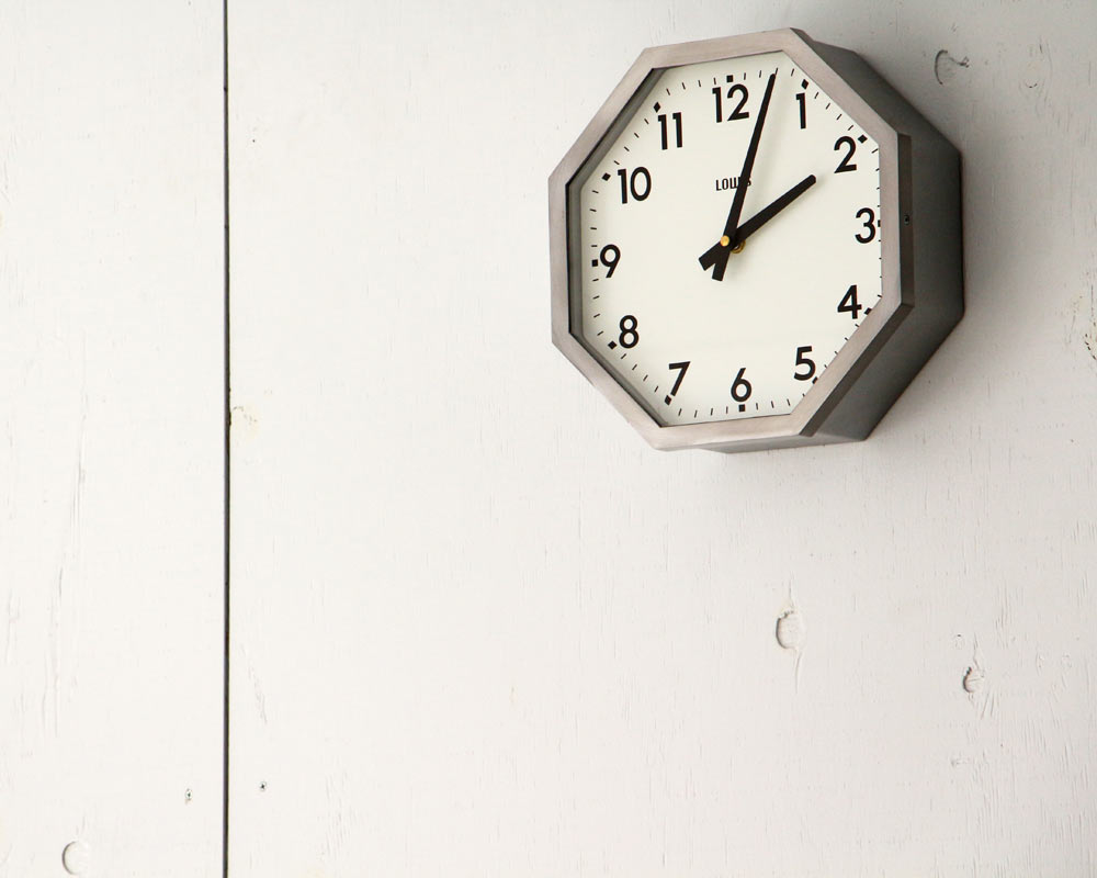 Lowis Industry | Lowis Octagon Clock [2color] 륤󥯥å