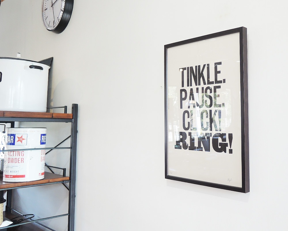 A TWO PIPE PROBLEM LETTERPRESS | TINKLE PAUSE POSTER �ƥ��󥯥�ݡ��� �ݥ�����