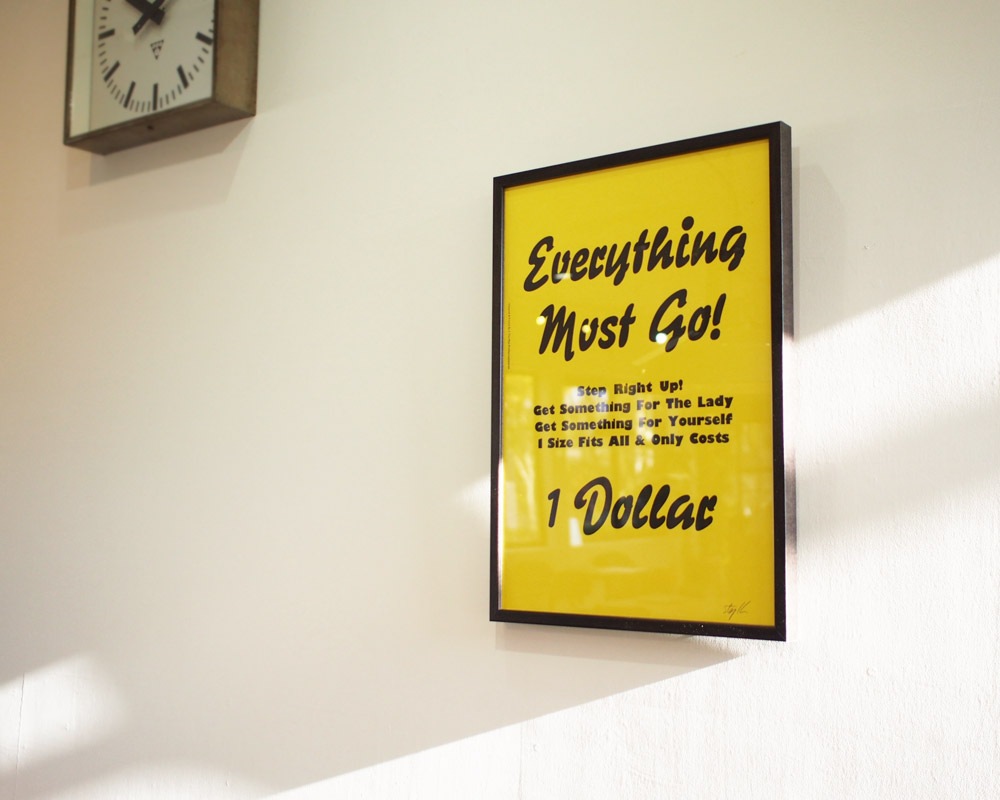 A TWO PIPE PROBLEM LETTERPRESS | EVELYTHING MUST GO POSTER ���֥ꥷ�󥰥ޥ��ȥ��� �ݥ�����